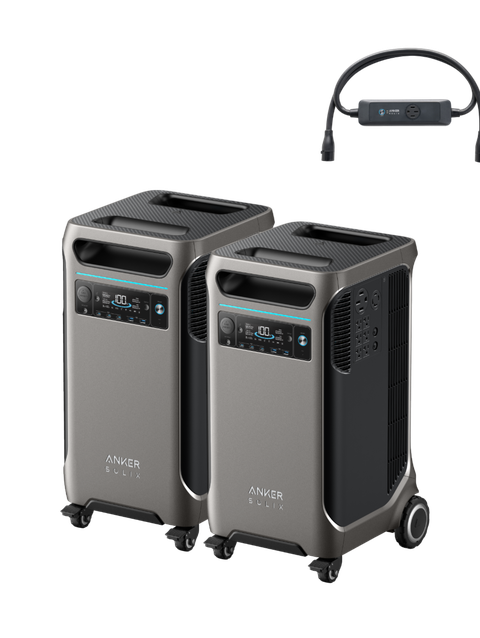 2× Anker SOLIX F3800 + Double Power Hub Best Seller