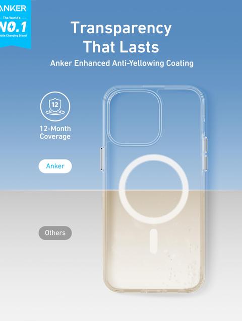 Anker MagGo Magnetic  Case (Clear) High Quality