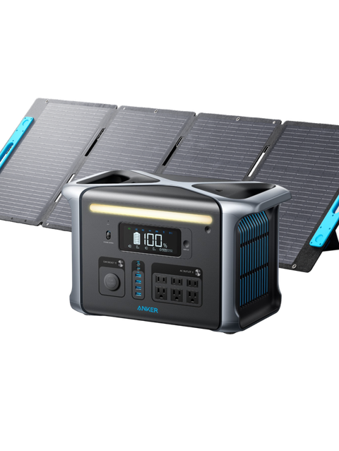 Anker SOLIX F1200 Solar Generator + 200W Solar Panel Free shipping