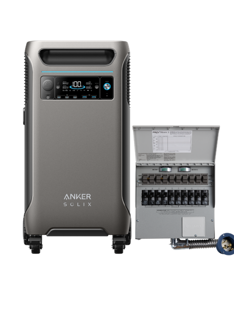 Anker SOLIX F3800 + Home Backup Kit (Transfer Switch + Cable) Best Buy