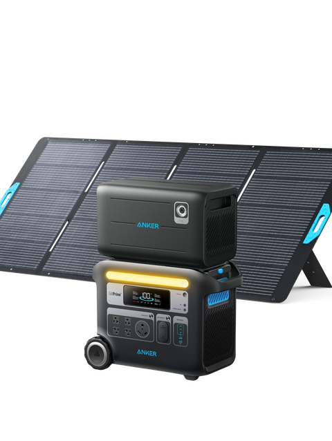 Anker SOLIX F2000 Solar Generator + Expansion Battery + 400W Solar Panel - NEW On Sale