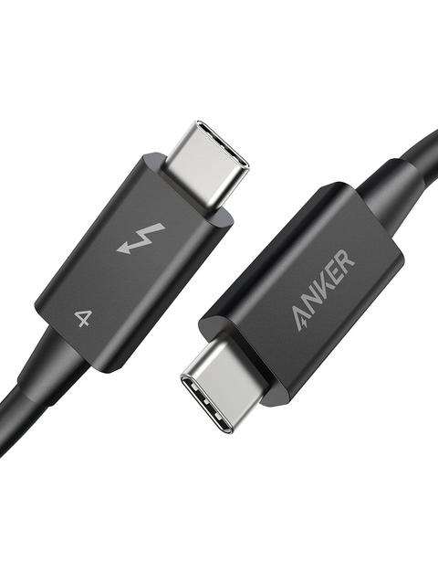 Refurbished Anker USB-C to USB-C Thunderbolt 4 100W Cable (2.3 ft) Best Price